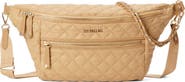 MZ Wallace Crosby Convertible Quilted Nylon Sling Bag