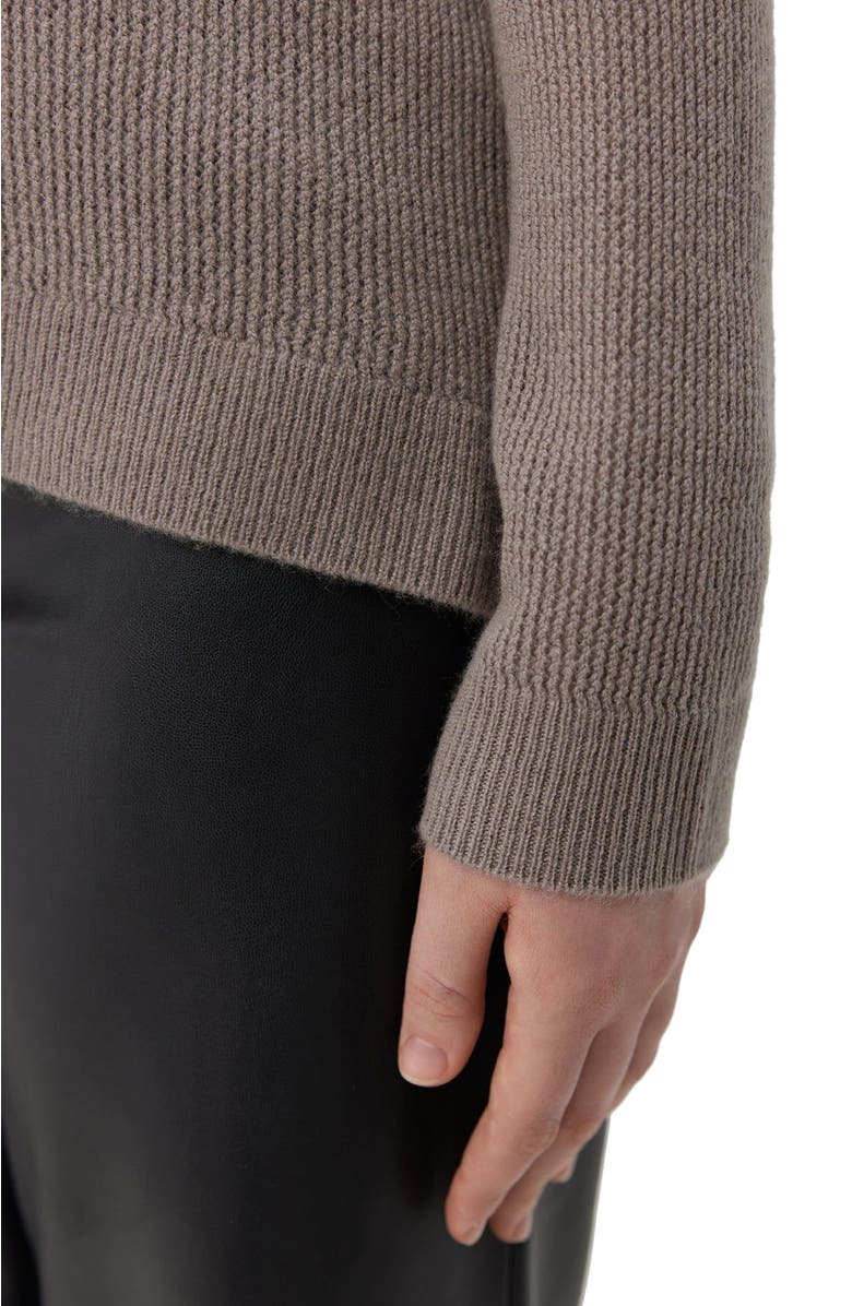 GOBI Mongolian Cashmere Women's Cashmere Polo, Alternate, color, Stucco