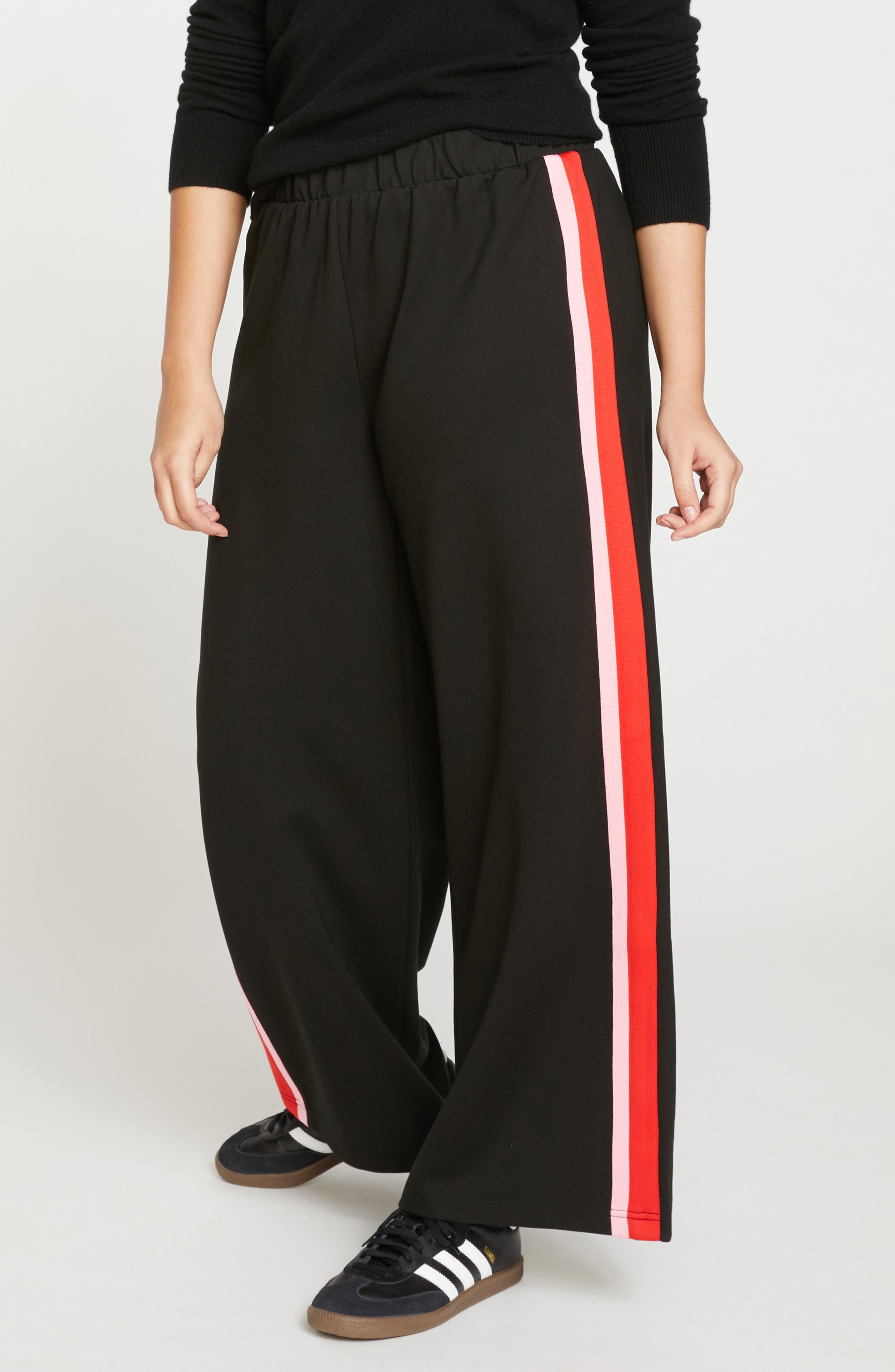 Stephanie Ponte Wide Leg Pants