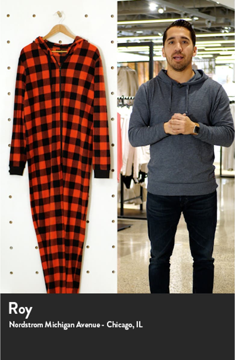 Fam Jam Microfleece Hooded Jumpsuit Pajamas, sales video thumbnail