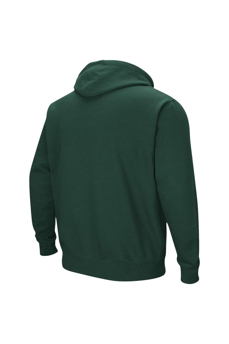 Men's Colosseum Green Florida A&M Rattlers Isle Pullover Hoodie, Alternate, color, Green