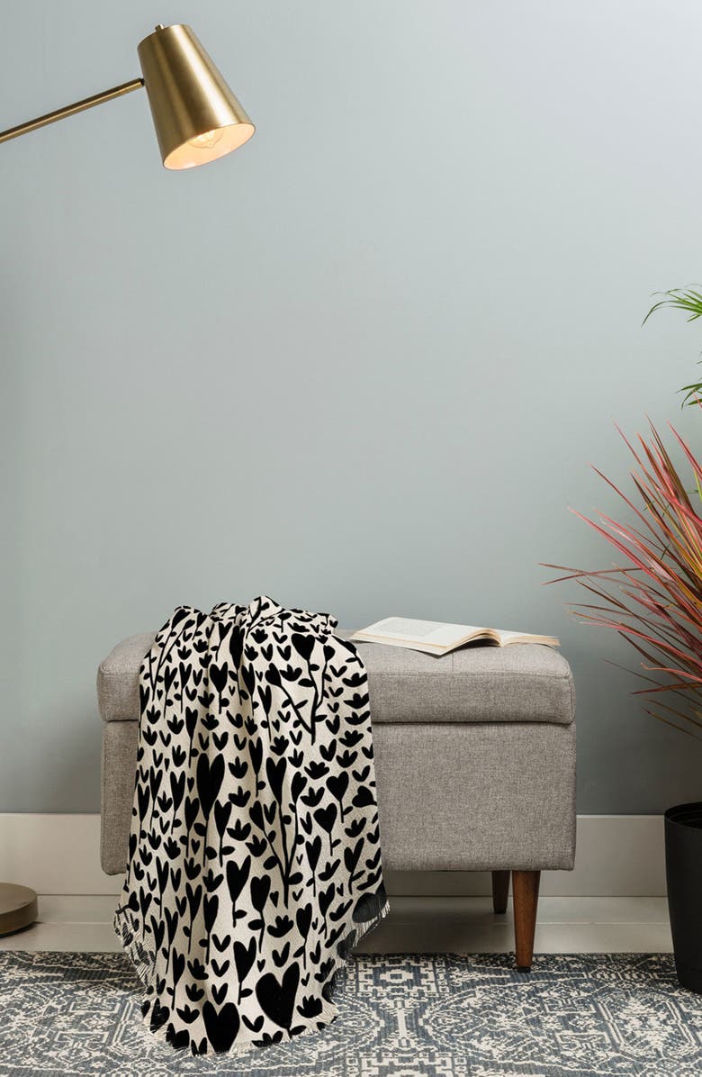 Deny Designs Alisa Galitsyna Lovely Garden Throw Blanket, Alternate, color, Multi