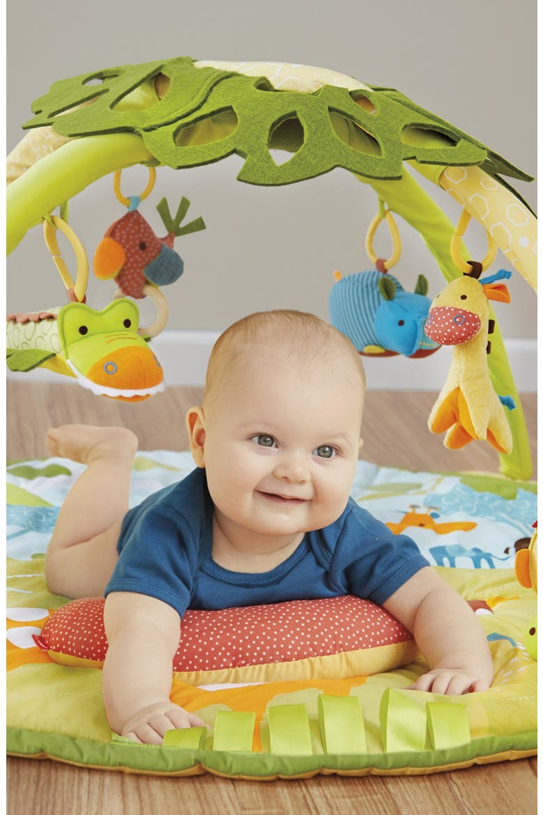 'Giraffe Safari' Activity Gym, Alternate, color, GREEN