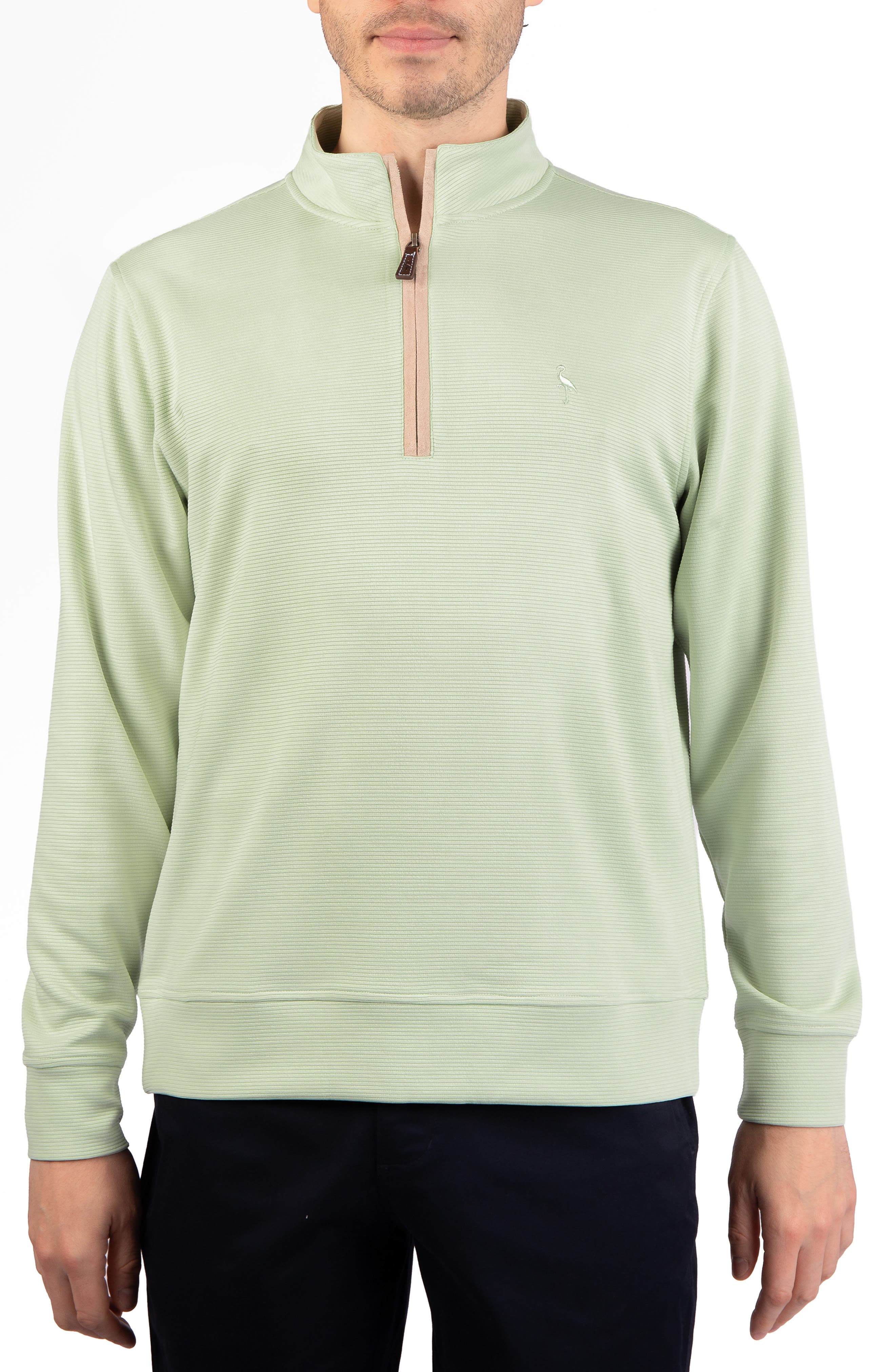 TailorByrd Ottoman Quarter Zip Sweater