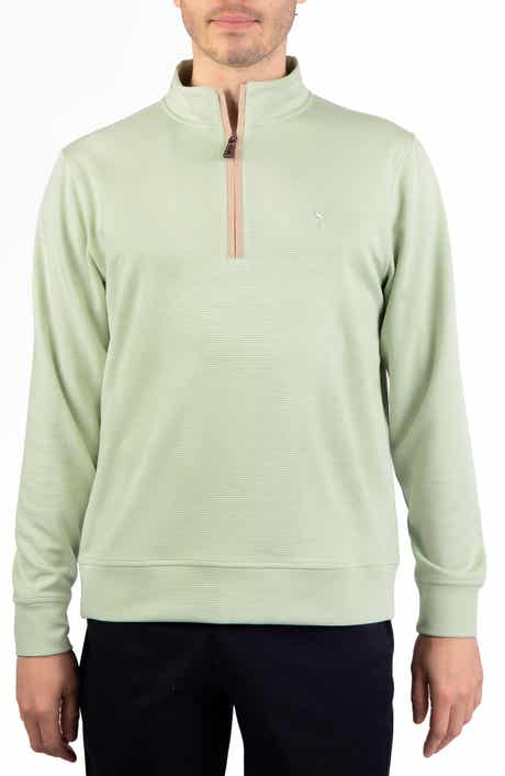 TailorByrd Ottoman Quarter Zip Sweater