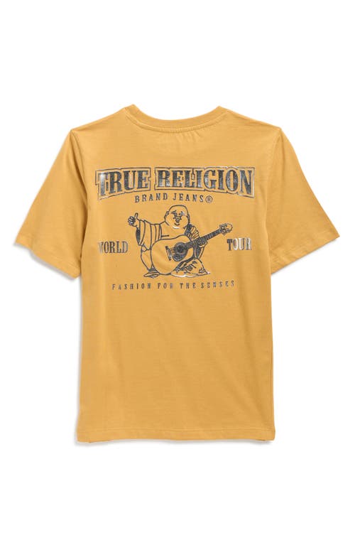 True Religion Kids' Horseshoe Cotton Graphic T-shirt In Brown