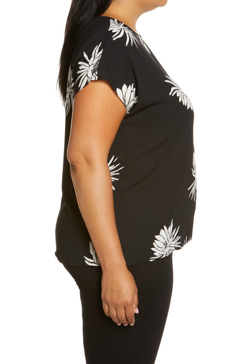 Halogen<sup>®</sup> Cap Sleeve Blouse, Alternate, color, 