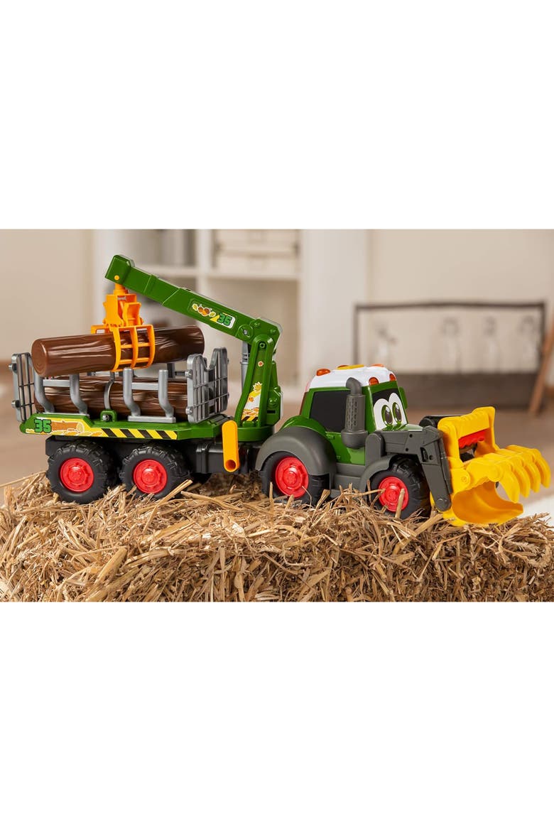 Happy Fendt 25 Inch Forester Truck And Trailer, Alternate, color, Green