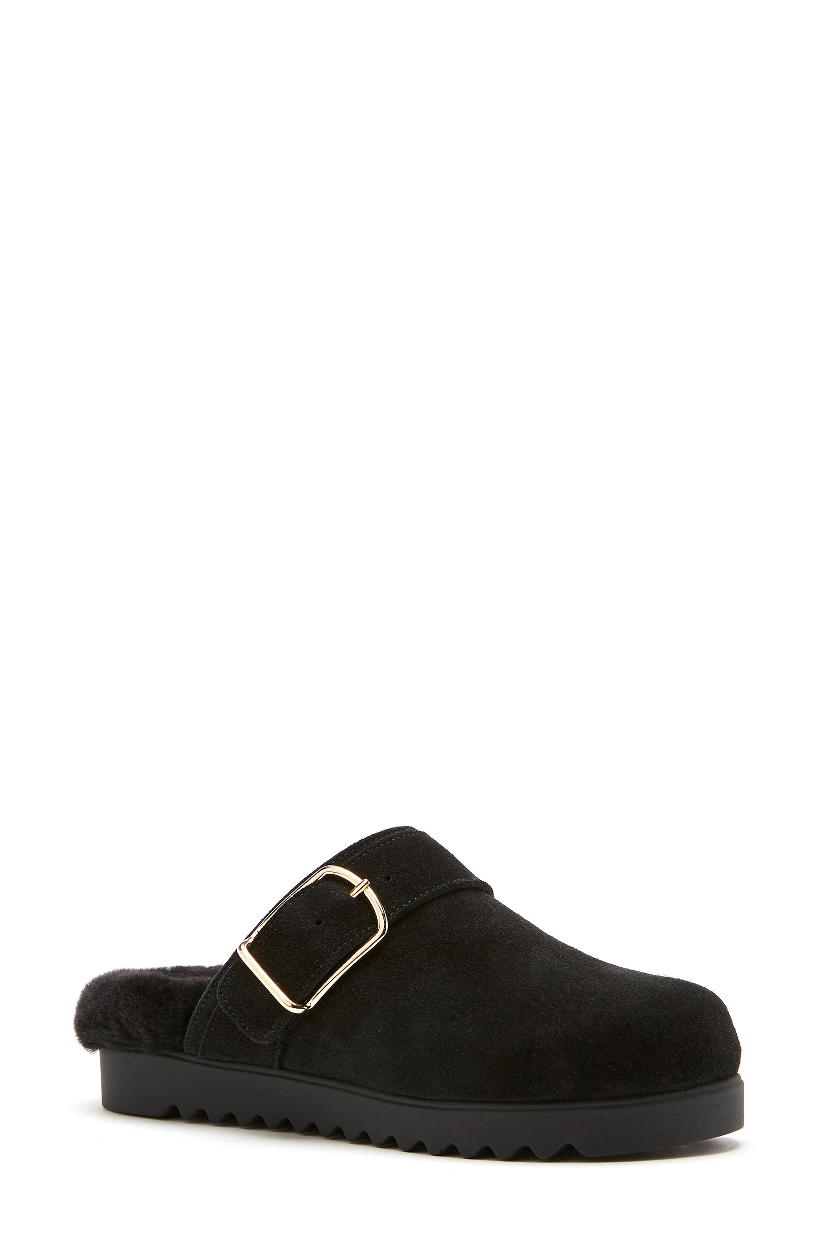 La Canadienne Ellen Genuine Shearling Mule, Main, color, 