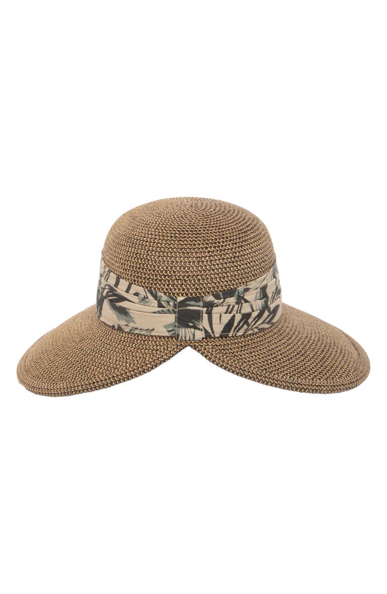 San Diego Hat Split Back Sun Hat, Alternate, color, Green