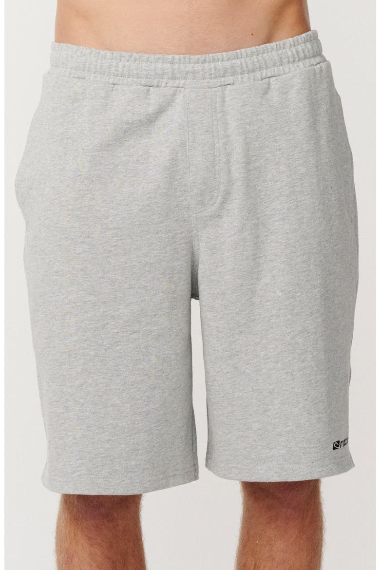 Archive Cotton Jersey Athletic Shorts, Main, color, GREY MARLE