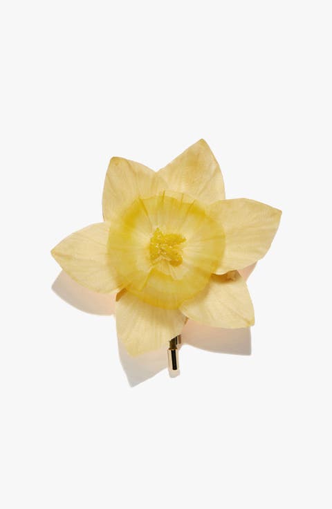 The Daffodil Floral Brooch