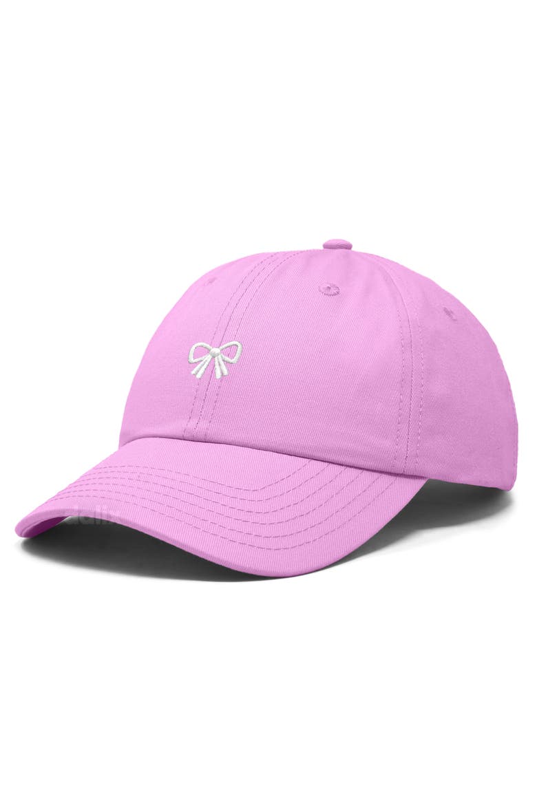 Bow Dad Cap, Alternate, color, Light Pink