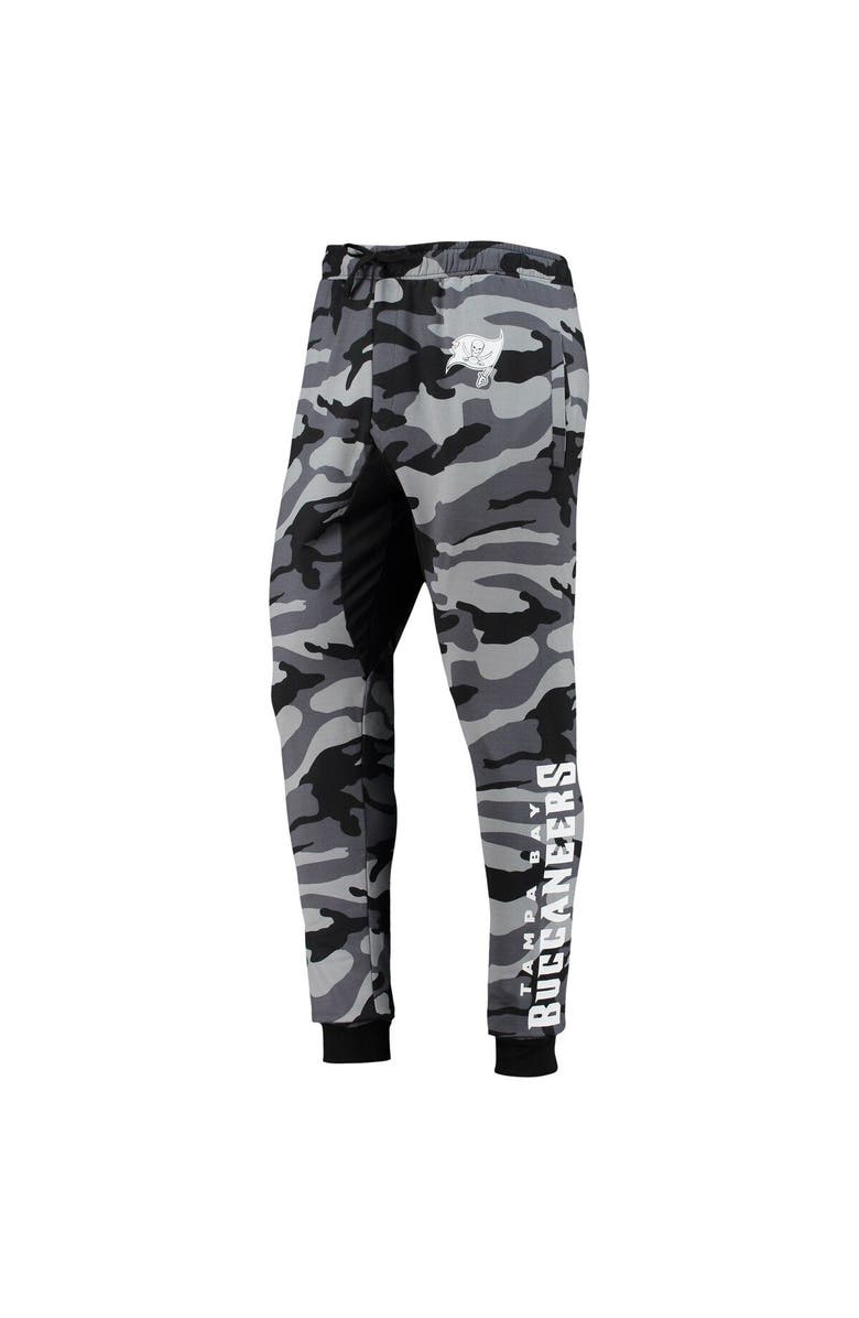FOCO Men's FOCO Black Tampa Bay Buccaneers Camo Jogger Pants, Alternate, color, 