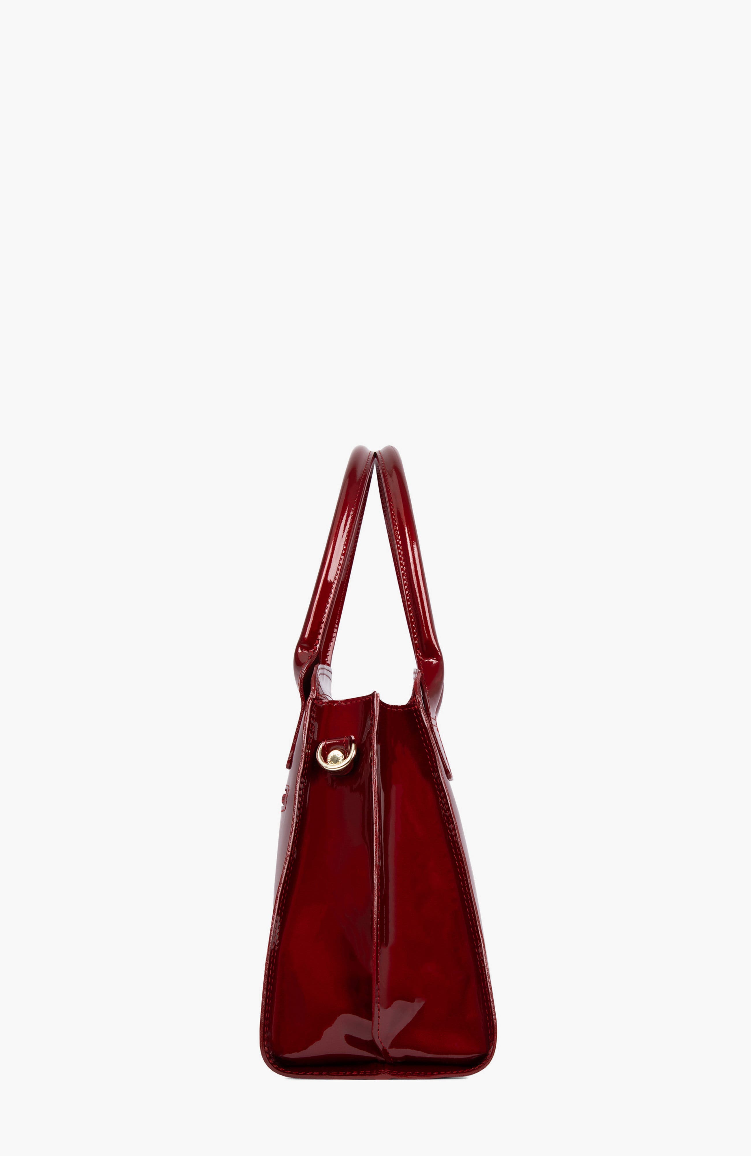 Midnight Rouge 624 Limited Edition Patent Leather Handbag, Alternate, color, Red