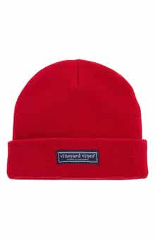 vineyard vines Kids' Logo Box Beanie