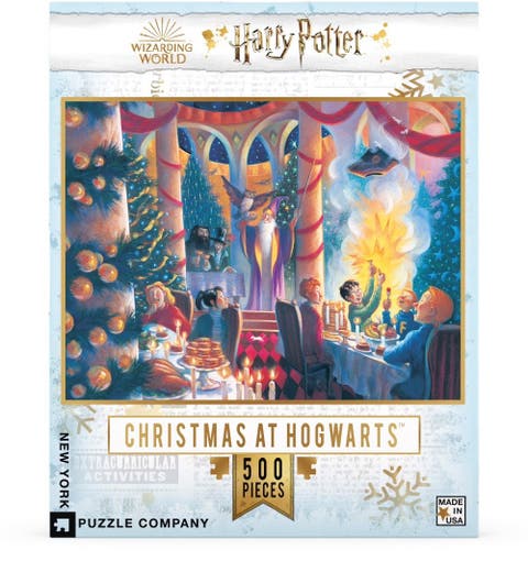 Christmas at Hogwarts 500 500 Piece Puzzle