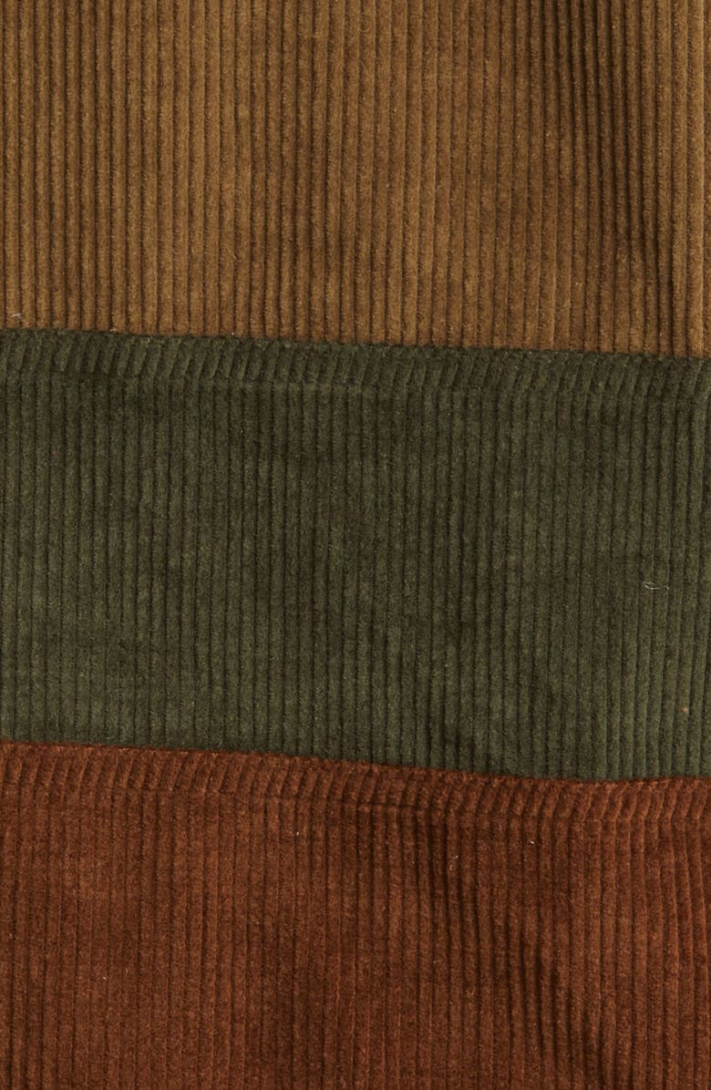 Schott NYC Patchwork Cotton Corduroy Chore Jacket, Alternate, color, 