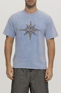 Maui & Sons Mineral Wash Logo Graphic T-Shirt