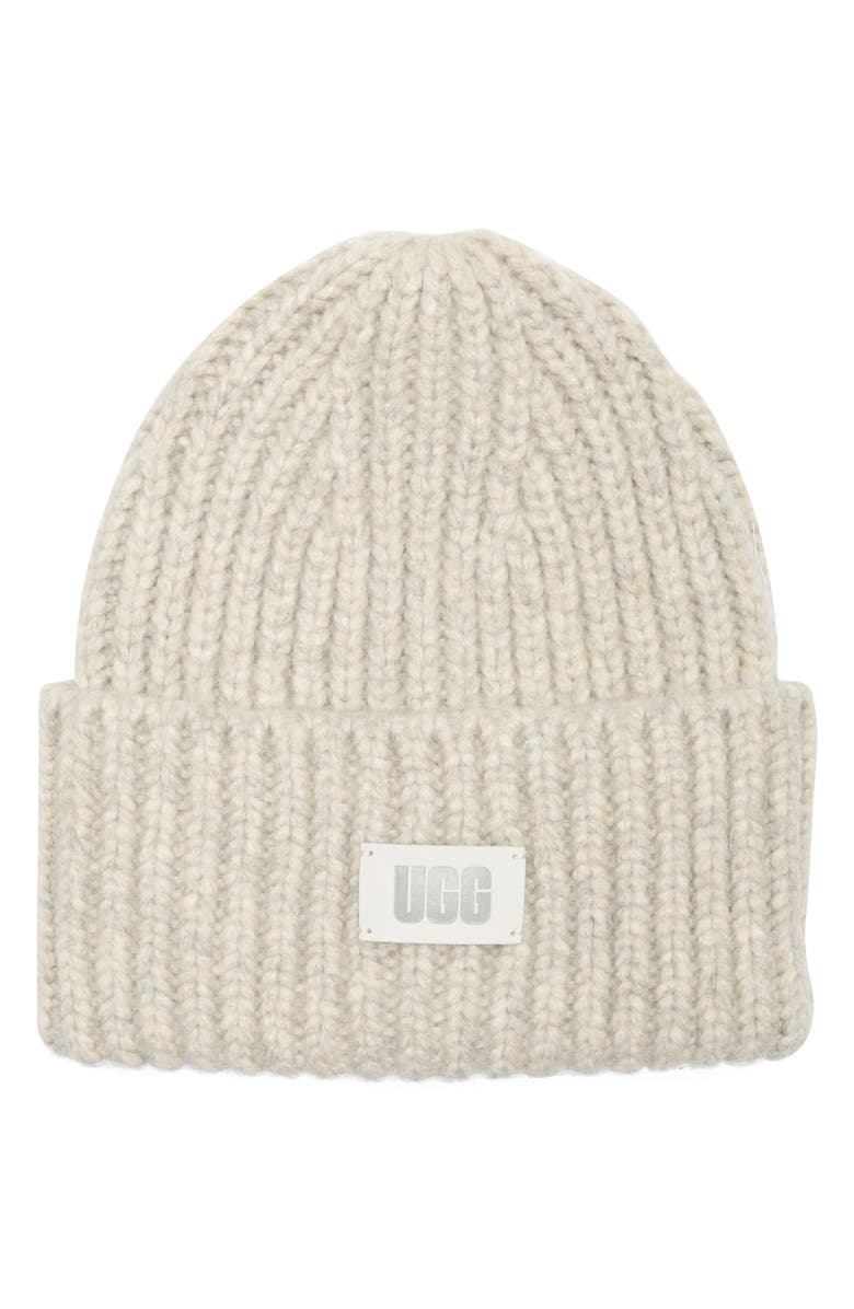 UGG<sup>®</sup> Kids' Chunky Rib Knit Beanie, Main, color, 