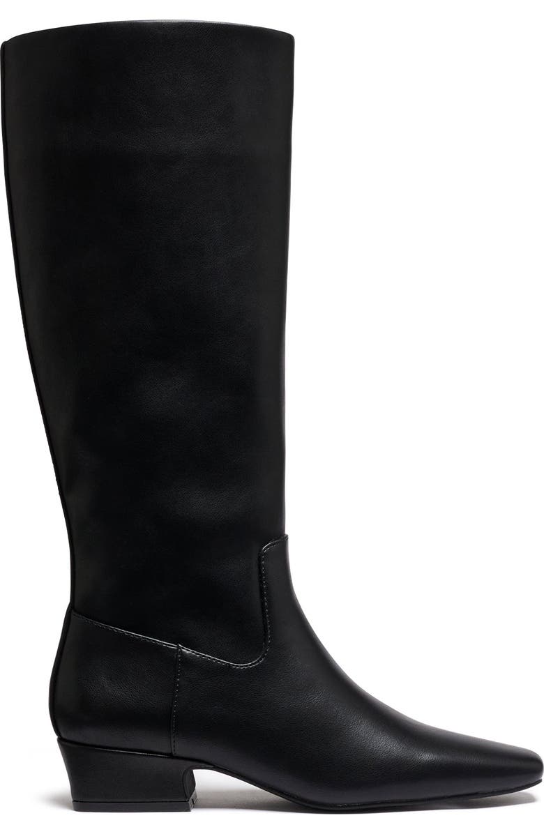 Therapy Australia Anine Tall Boot, Alternate, color, Black Stretch Pu