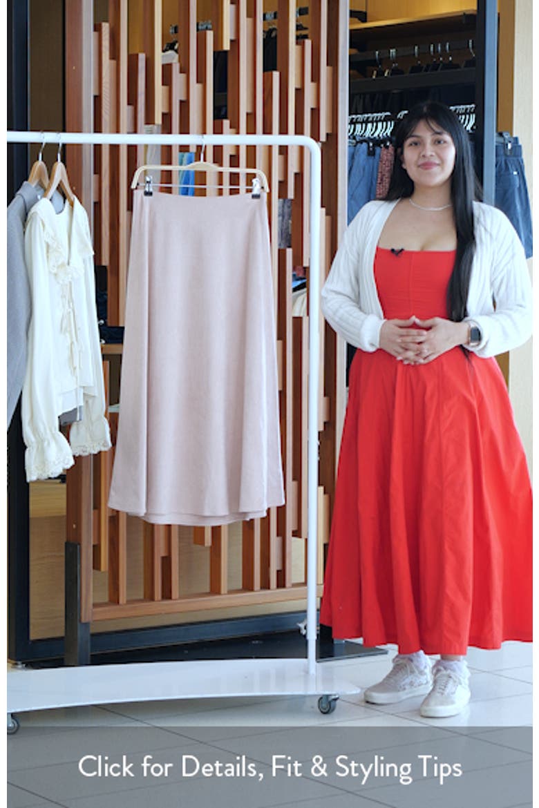 Chandler A-Line Midi Skirt video