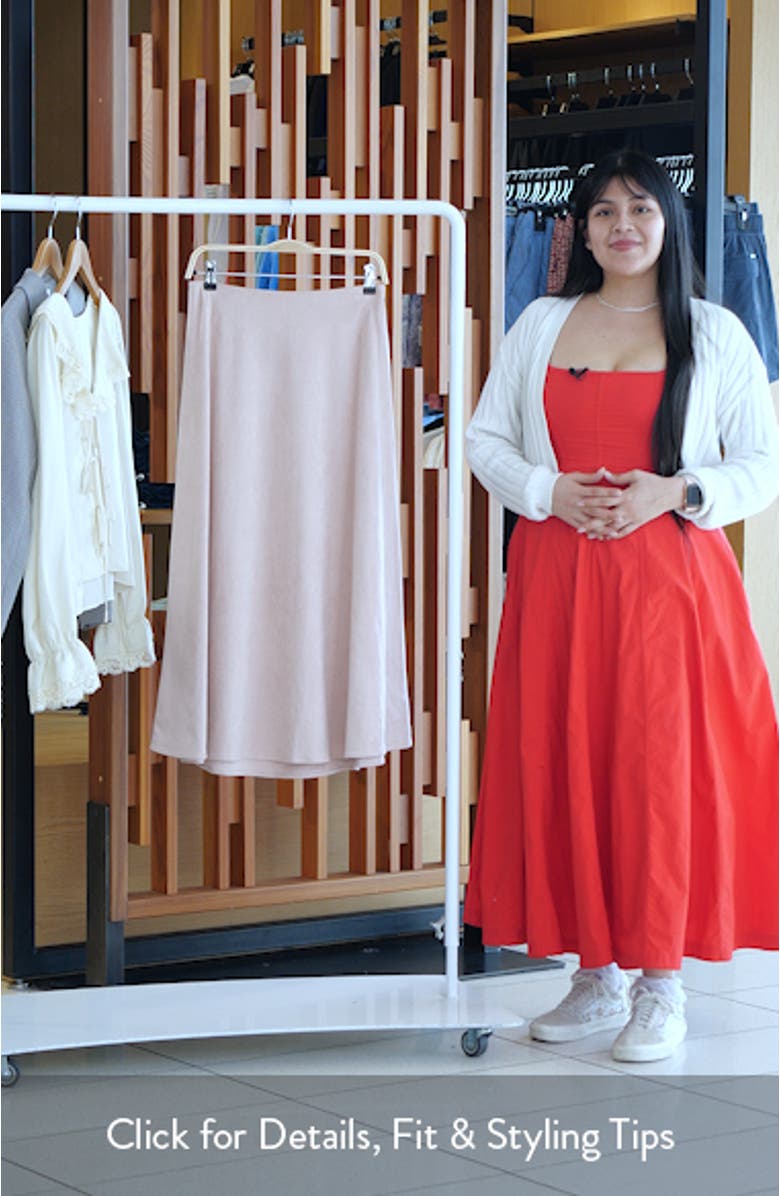 Chandler A-Line Midi Skirt, sales video thumbnail
