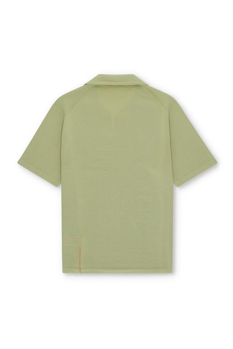 Andy Cotton Knit Polo, Alternate, color, KIWI