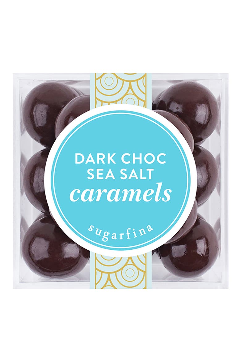 Dark Chocolate Sea Salt Caramels Candy Cube, Alternate, color, SEA SALT CARAMEL