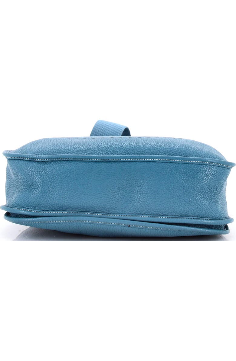 Pre-Owned Hermes Evelyne Bag Gen III Clemence GM, Alternate, color, Bleu Jean
