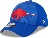 New Era Men's New Era Royal Buffalo Bills 2023 NFL Training Camp Throwback 39THIRTY Flex Fit Hat