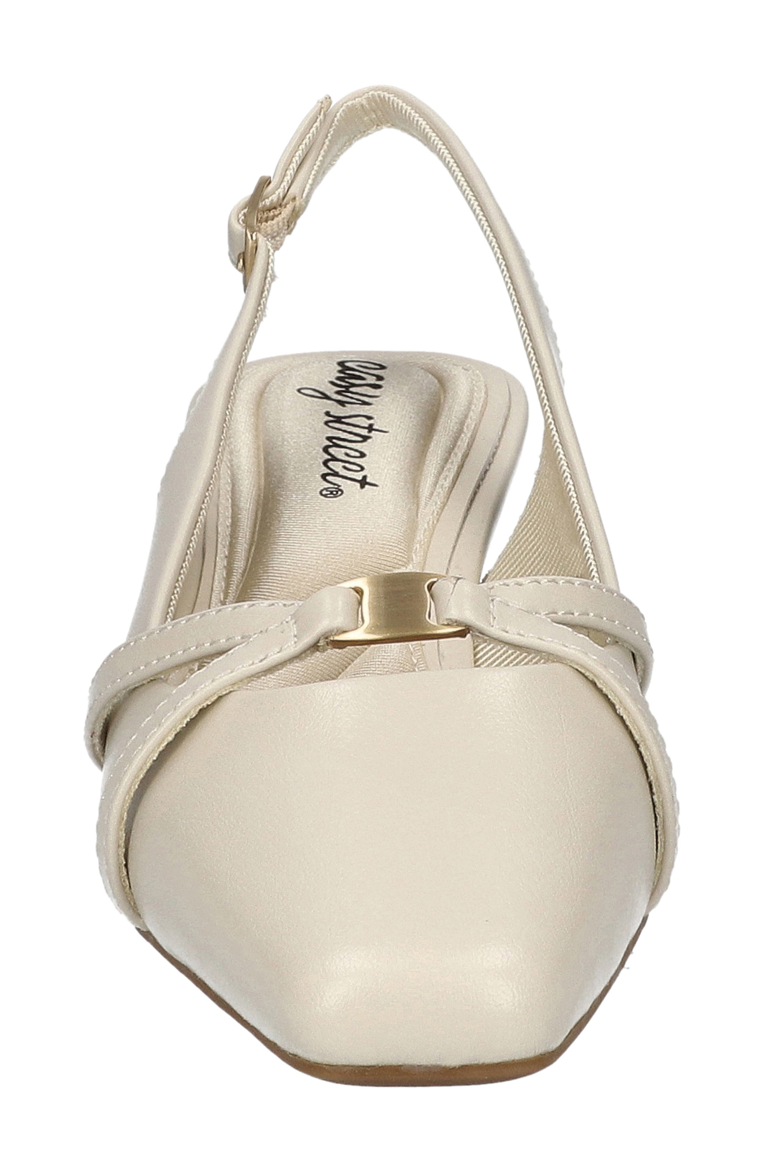 Ridley Kitten Heel Slingback Pump, Alternate, color, BONE