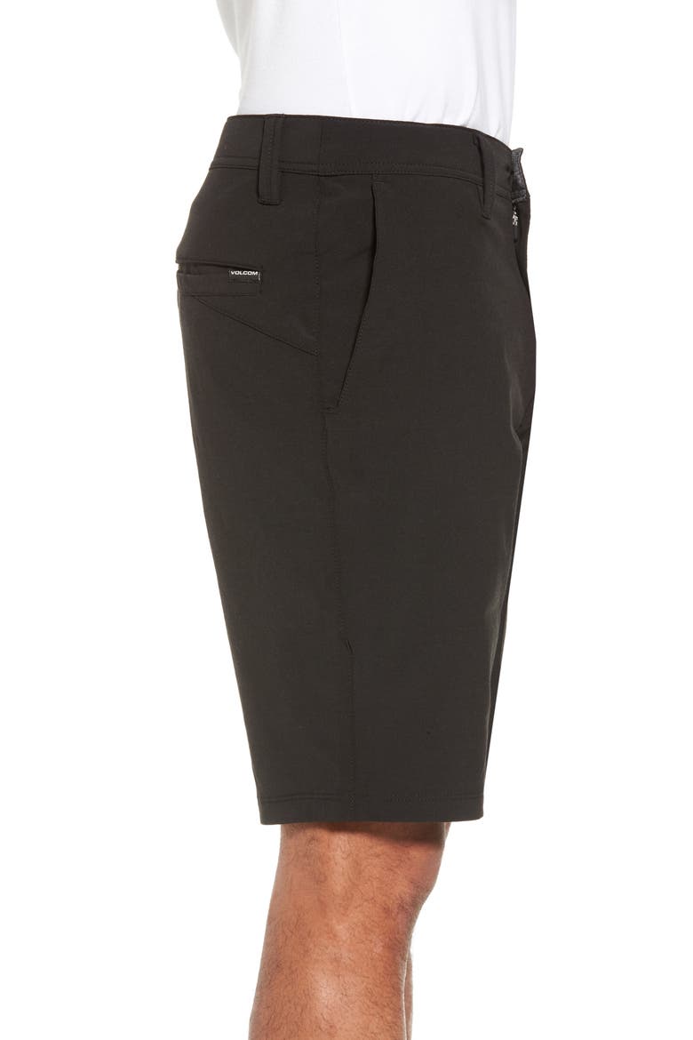 Hybrid Shorts, Alternate, color, BLACK