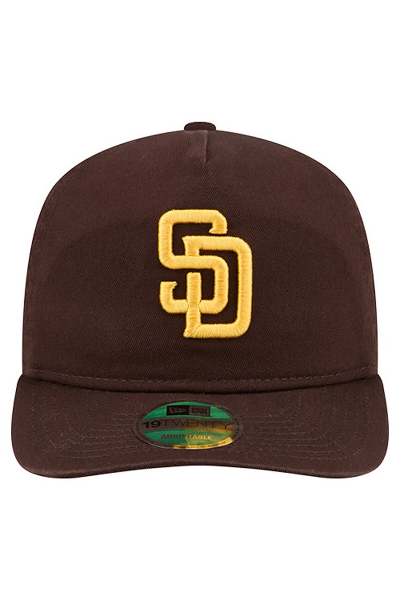 Men's New Era  Brown San Diego Padres Team 19TWENTY Adjustable Hat, Alternate, color, Brown