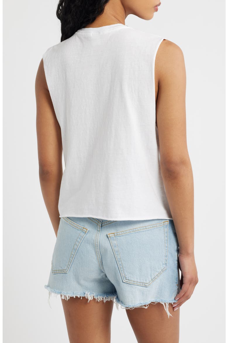 Susan Cotton Blend Tank, Alternate, color, OPTIC WHITE