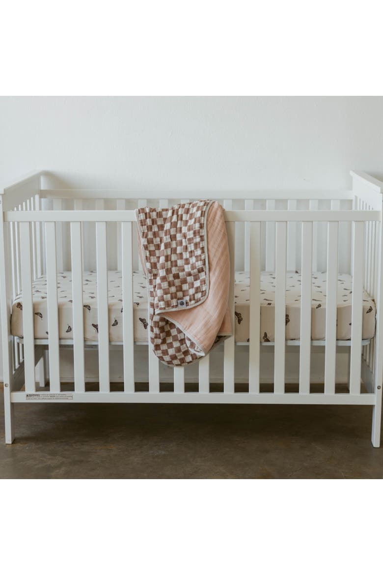 Muslin Quilt, Alternate, color, Rosewood Checker