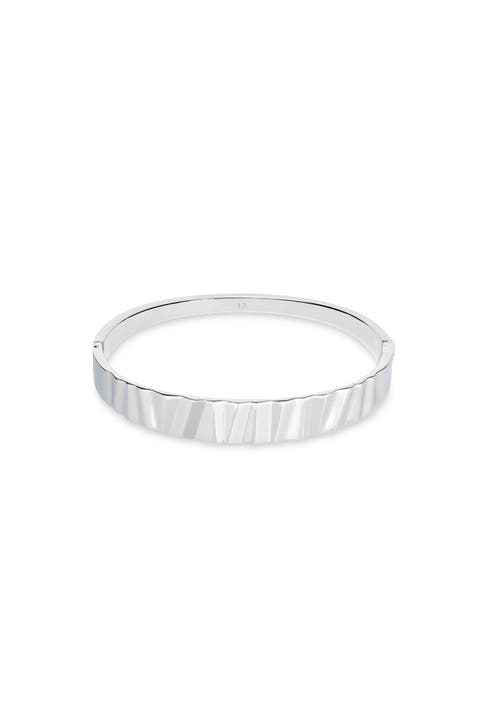 Classic Wave Silver Bracelet