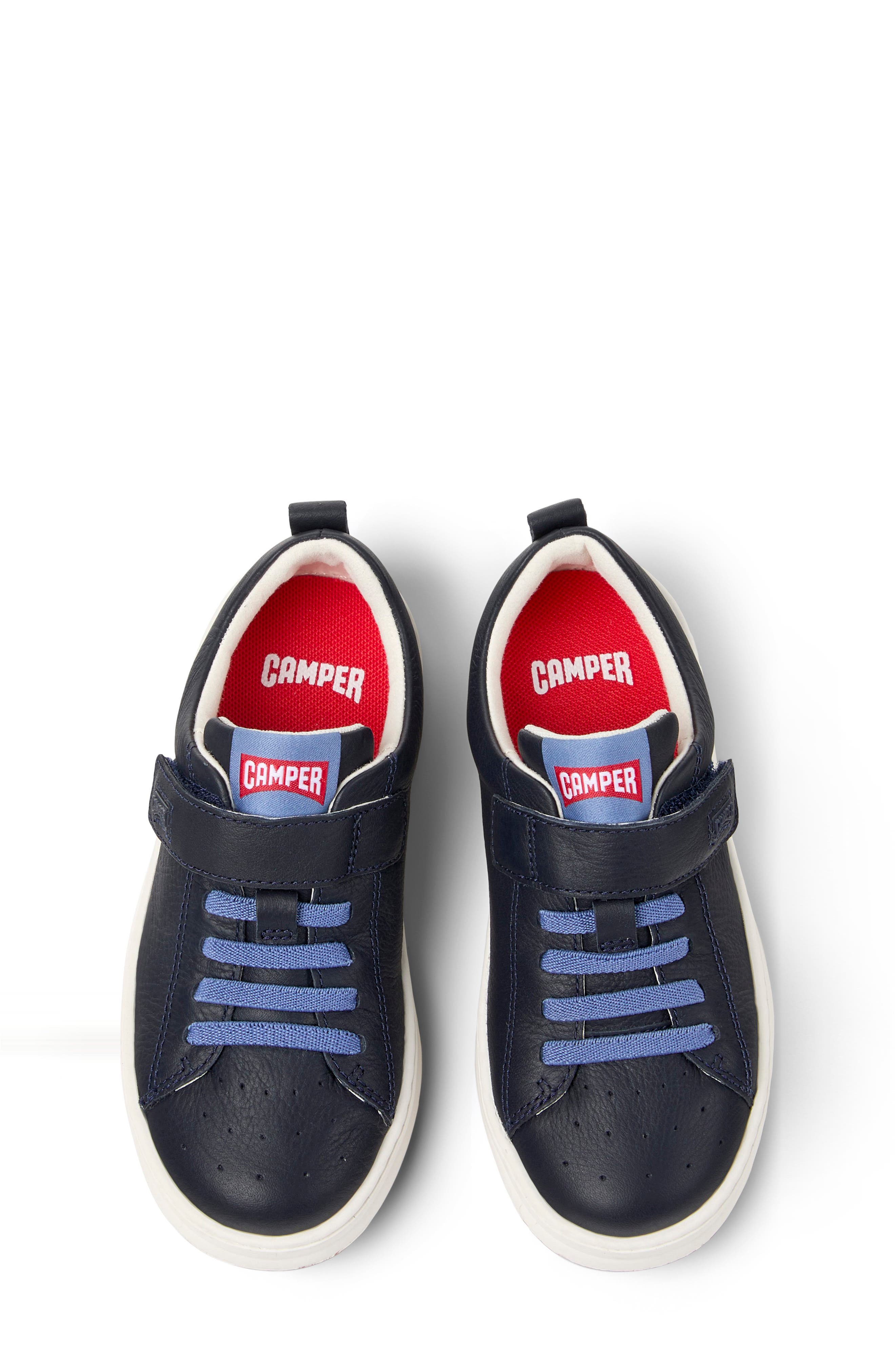 Camper Kids' Runner Four Sneaker, Alternate, color, Navy