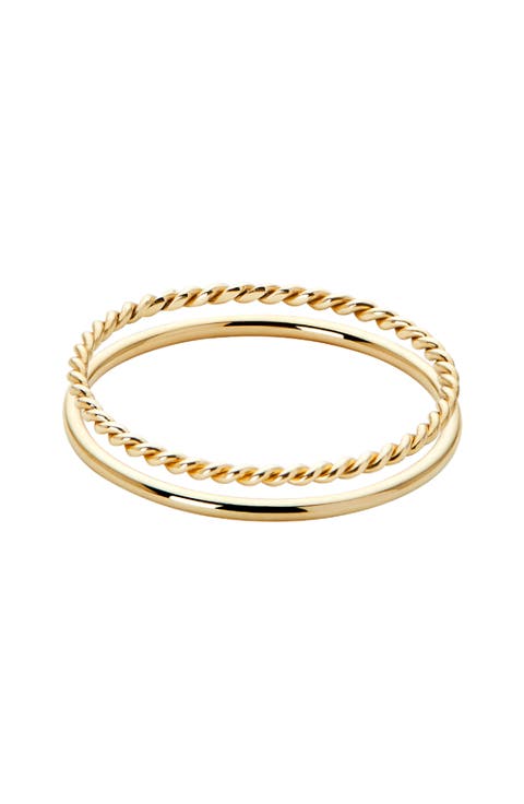 Gold Ring Set