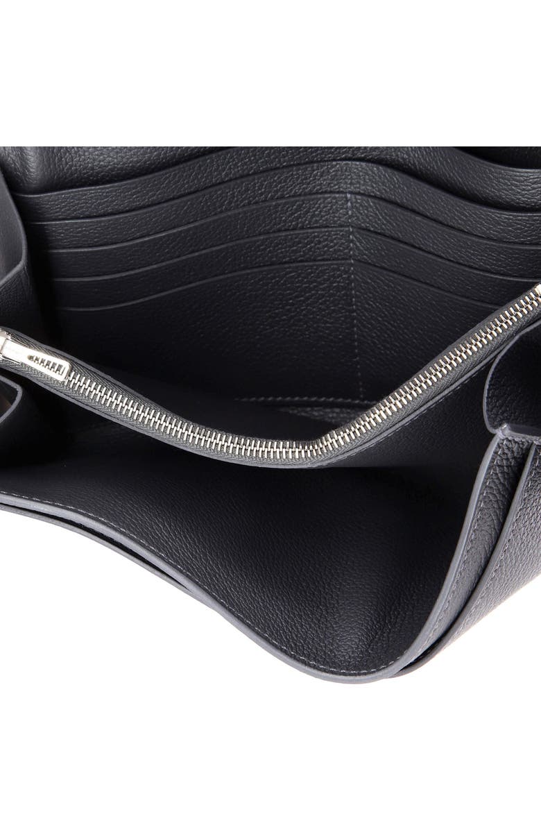 Pre-Owned Hermes Constance To Go Wallet Evercolor, Alternate, color, Gris Misty