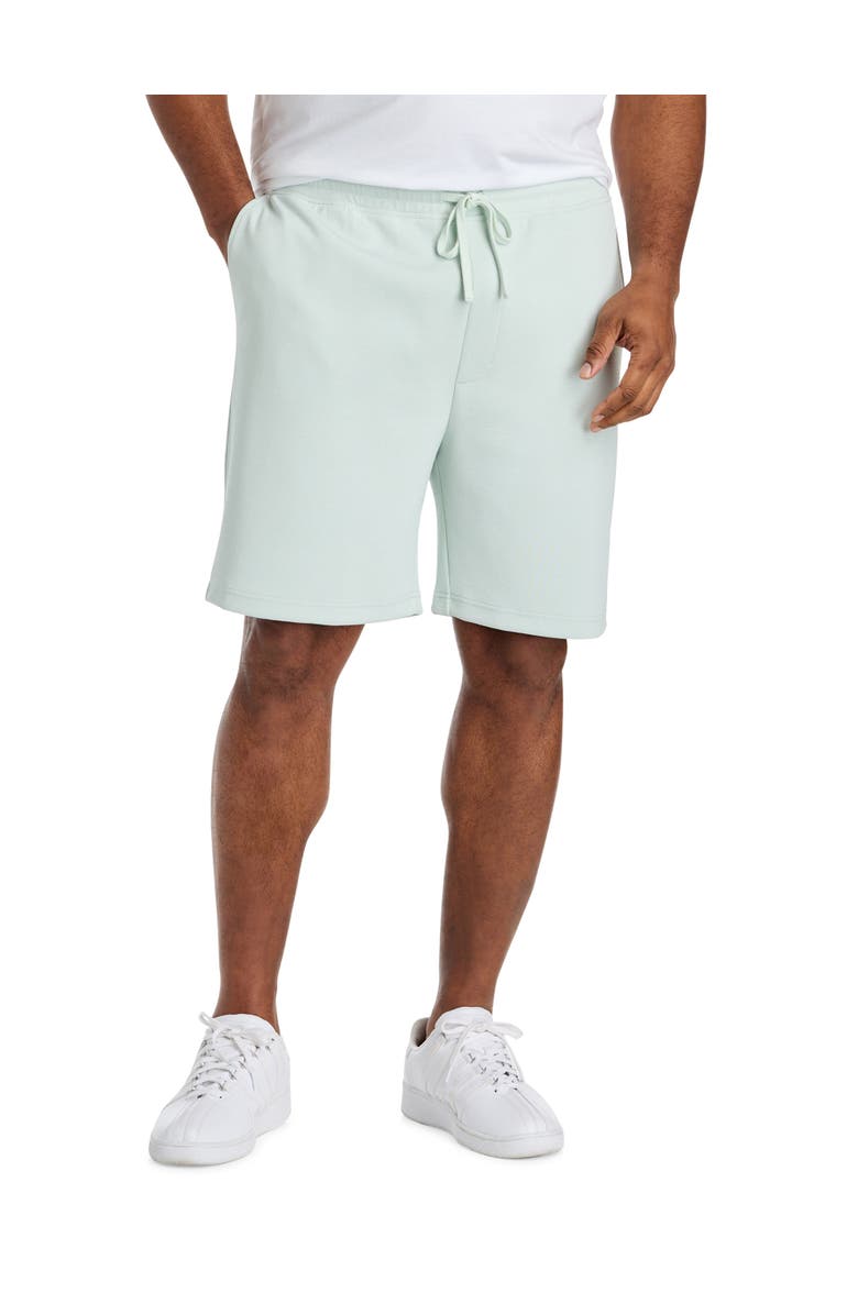 Society of One by DXL Big & Tall Textured Shorts V2, Main, color, Mint