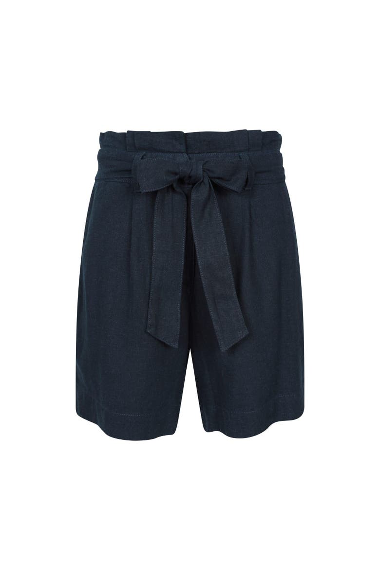 Oatley Linen Blend Shorts, Main, color, Navy