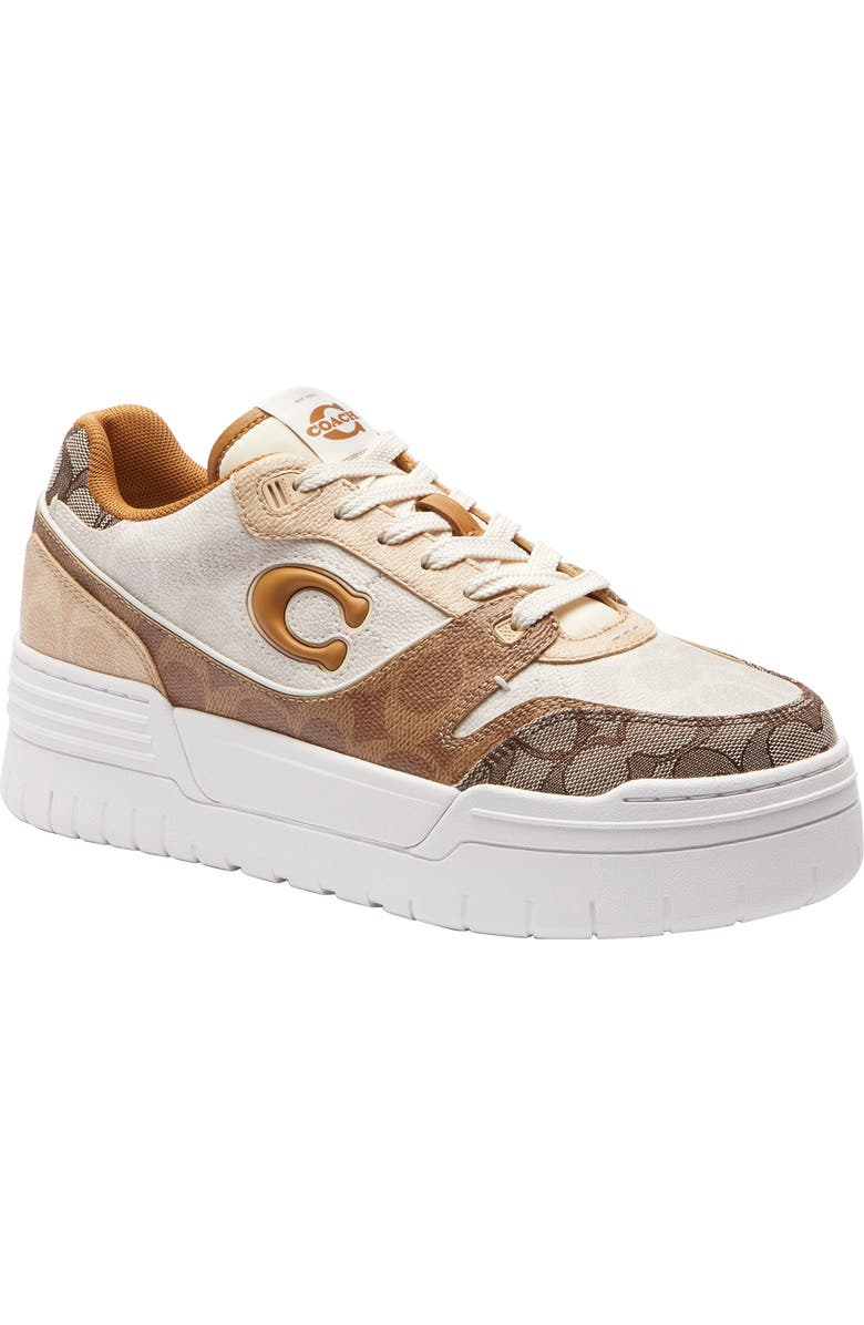 COACH Soho Platform Sneaker, Main, color, Brown Multi