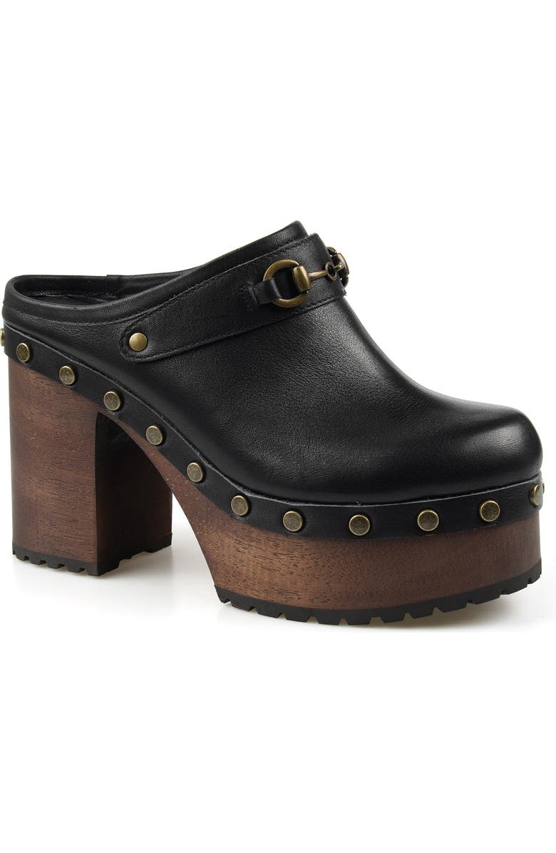 Candie's Kelsee Platform Clog, Main, color, Black