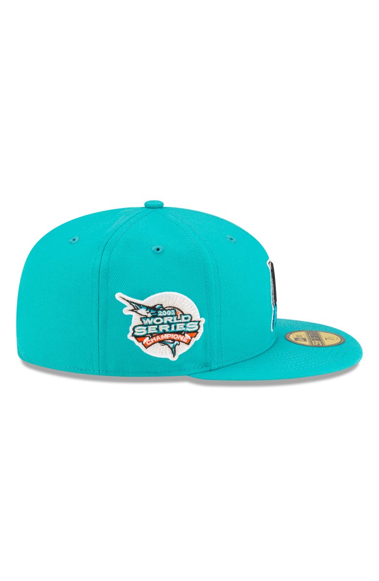 NEW ERA x DIET STARTS MONDAY x Diet Starts Monday 59FIFTY Florida Marlins Fitted Baseball Cap, Alternate, color, 