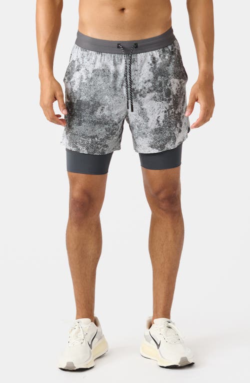 Legends Forum Lite Performance Camo Shorts In Gray