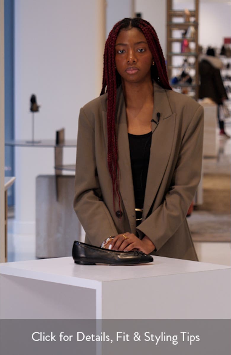 Kara Cap Toe Flat, sales video thumbnail