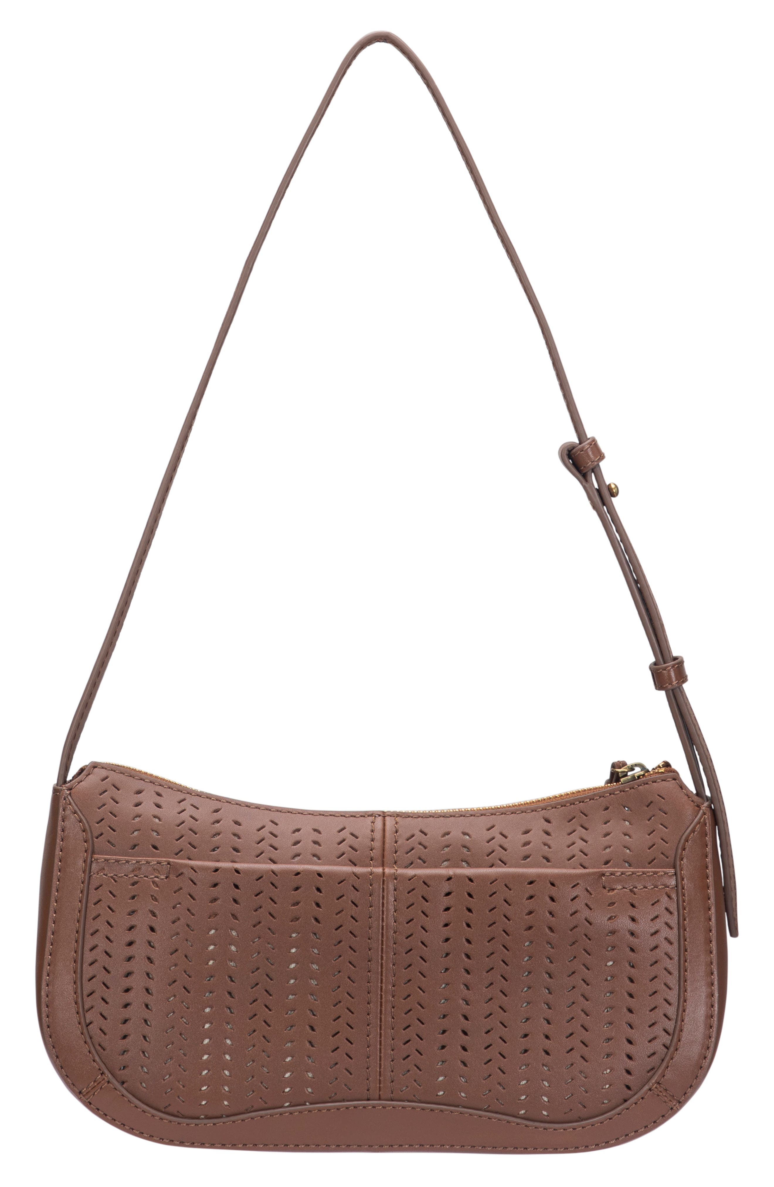Frye Stella Baguette Shoulder Bag, Alternate, color, Cognac