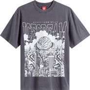 ICECREAM Invasion Oversize Graphic T-Shirt