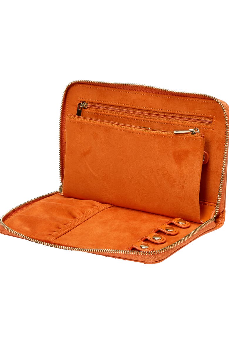 Maria Jewelry Portfolio, Alternate, color, Tangerine
